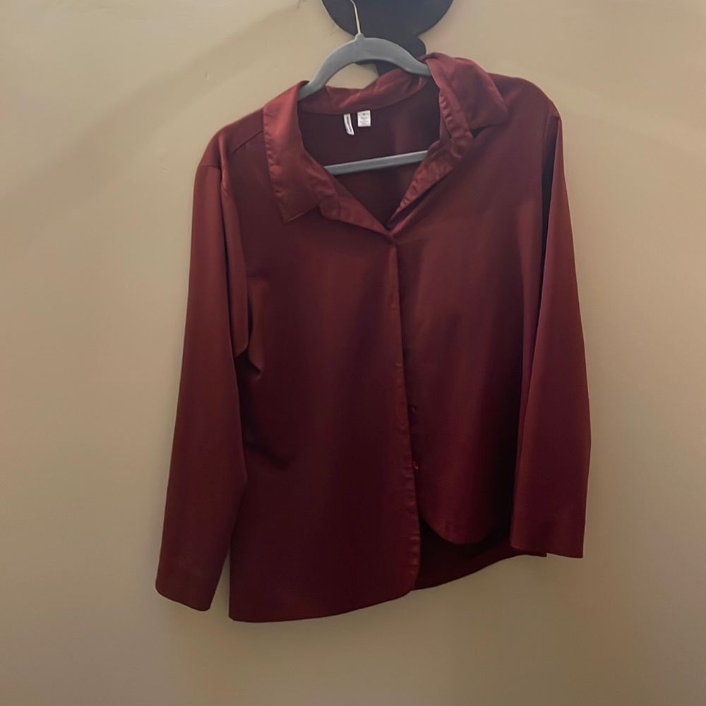 Nordstrom. Medium. Burnt red.